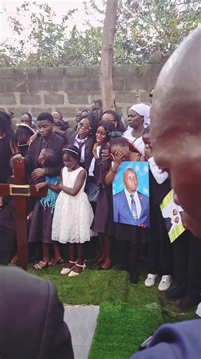 Festus Amimo's Children Mourn During Heartfelt Burial