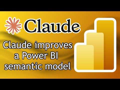 Build a Power BI model with Claude