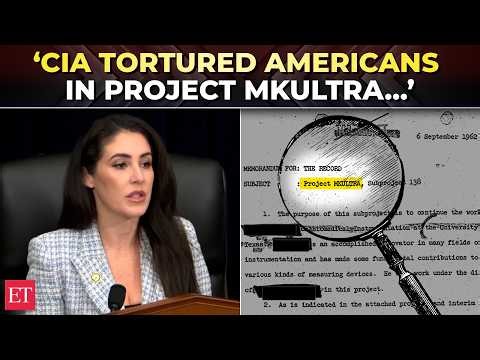 'LSD, hypnosis, electroshock...': Rep. Luna uncovers CIA's Cold War-era Project MKUltra secrets
