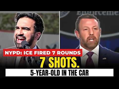 ICE Fired 7 Shots With a Child in the Car. Mamdani Called Trump for 2 Hours