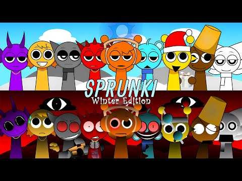 Incredibox Sprunki Winter Edition Retold Phase 1 & Phase 2 - Full Gameplay Showcase