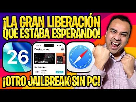 NUEVO LANZAMIENTO PARA EL JAILBREAK EN TODOS LOS iPHONE HASTA iOS 26 🔥 CUÁNDO DEBES INSTALARLO