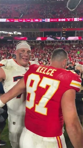 ultimate respect for #traviskelce 👏