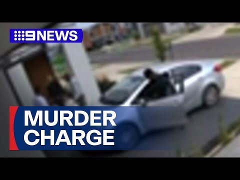 Murder charge laid after daylight stabbing outside Melbourne home | 9 News Australia