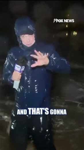 Hurricane Lowell KNOCKS DOWN FOX Weather reporter #shorts