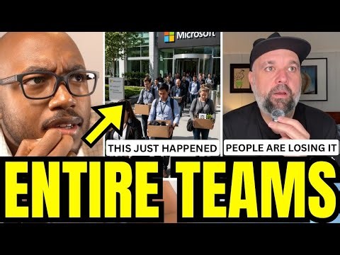 “Today’s Your Last Day” Microsoft Just Laid Off THOUSANDS And It’s BAD
