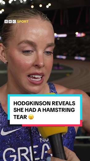 Keely Hodgkinson reveals hamstring tear before Ultimate Championship