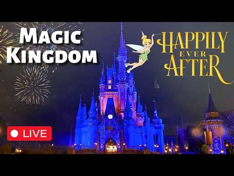 🔴LIVE 🔴 MAGIC KINGDOM: Rides, Strolls, Parade | Walt Disney World 4K