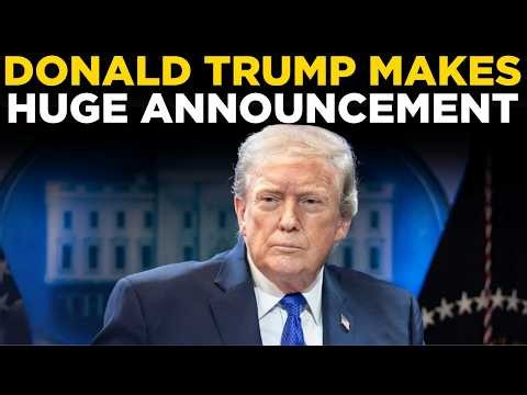 US News LIVE | Donald Trump Makes Very Big Announcement | Trump On Iran LIVE | US-Iran LIVE