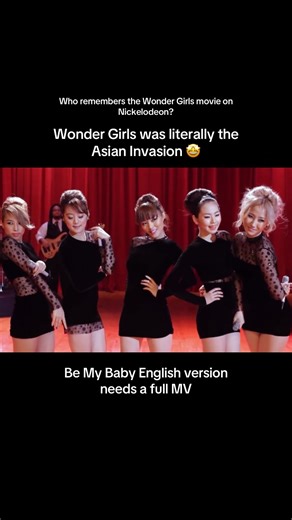 Who remembers the Wonder Girls movie on Nickelodeon? The movie was so cliche but I loved their performances especially Be My Baby 🤩 also the initial script was uhh… let’s just say offensive 😂 movie wasn’t terrible though. #wondergirls #bemybaby #nickelodeon #teennick #jyp
