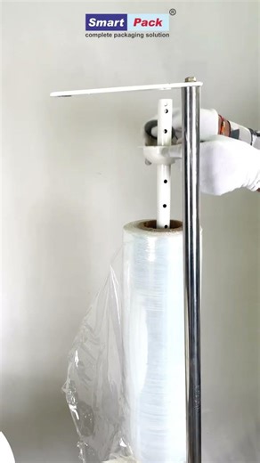 Simple but Powerful Manual Stretch Wrapping Machine | Live Demo | Contact- 9109108483