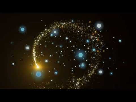 new template black screen background light effect video