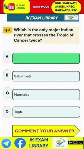 top 5 #generalknowledge mcqs for #jkssb and #ssc exams #sscexam #sbiclerk #ssccgl