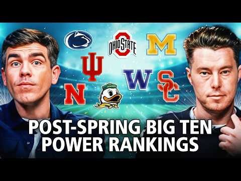 Post-Spring Big Ten Football Power Rankings