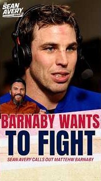 Sean Avery responds to Matthew Barnaby's Fight Challenge