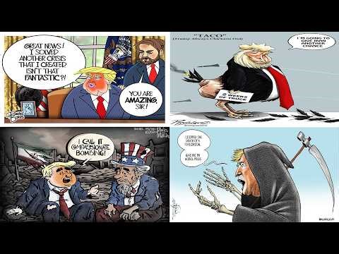 Trump Cartoon Comedy Today | Hilarious U.S. Political Satire & Daily Cartoon APR 08