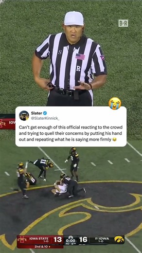 They gotta let ref finish 😂