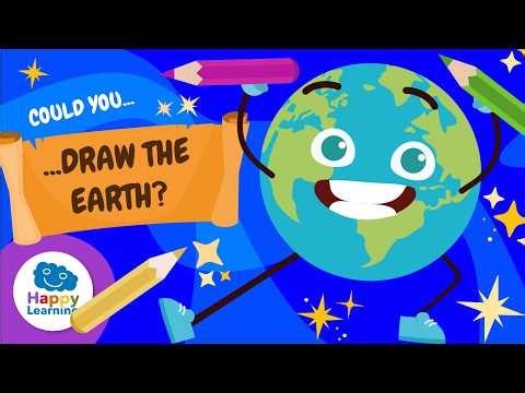 🌍 THE EARTH GLOBE. What is THE EARTH actually like? | Educational Videos @HappyLearningEN