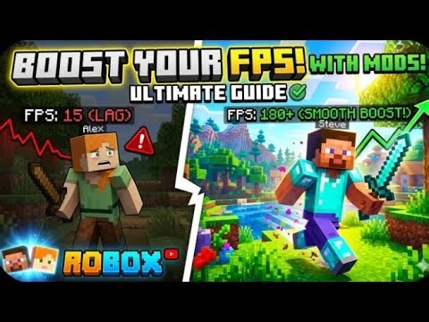 Minecraft FPS God Mode! 🛠️ Best Performance Mods