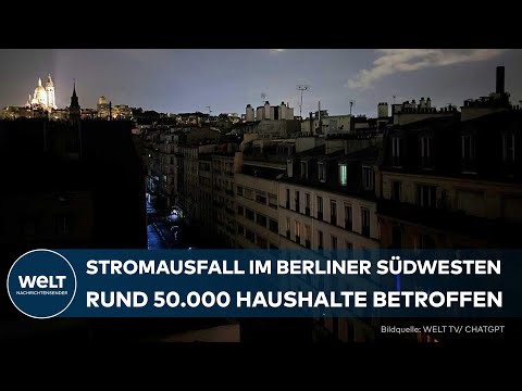 BLACKOUT IN BERLIN: Stromausfall! – Mehrere Zehntausend Haushalte sind betroffen!