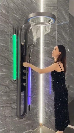 1️⃣ Nordic Rainfall LED Wall Smart Shower System – Hotel Shower at Home ( # 3070 )