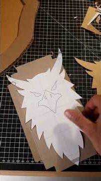 I make cardboard swords and shields - here's one of my favs
