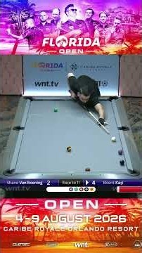 Shane Van Boening vs Eklent Kaci | Florida Open Pool 2026 | Rack 7