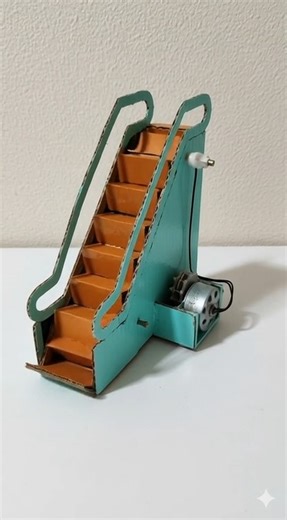 DIY Miniature Escalator - Science Project for School | Kidpid