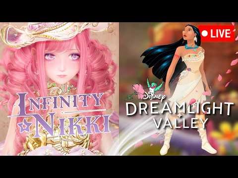 🌙 ALL-NIGHT Stream 🌿 | Infinity Nikki 2.4 MidPatch & Dreamlight Valley Update