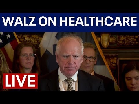 LIVE | Gov. Walz speaks on Affordable Care Act subsidies