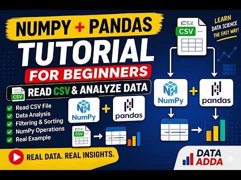 Data Science & Descriptive Statistics (NumPy + Pandas) - Part2