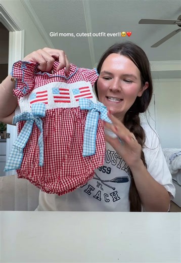 Cute Baby Girl Outfit for 4th of July