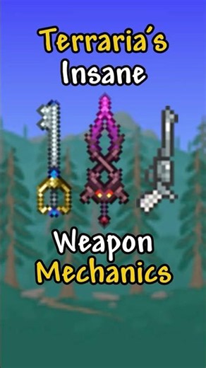 Terraria Weapons With Crazy Mechanics!!