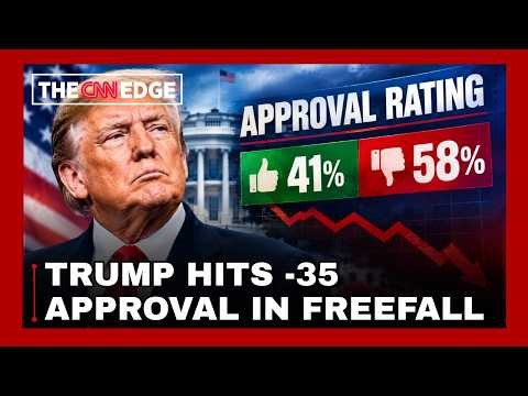 US MIDTERMS : Trump Hits -35 Net Approval | Down 41 Points Since Jan 2025 | New Poll Signals | N18G
