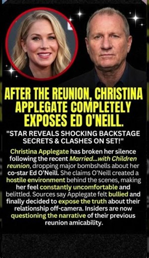 After The Reunion, Christina Applegate COMPLETELY Exposes Ed O'Neill #shorts #hollywoodbuzz #movie