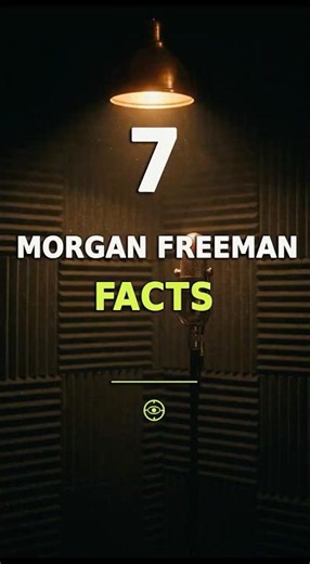 7 facts about Morgan Freeman's iconic voice 🎙️ #filmpsychology #movie #film