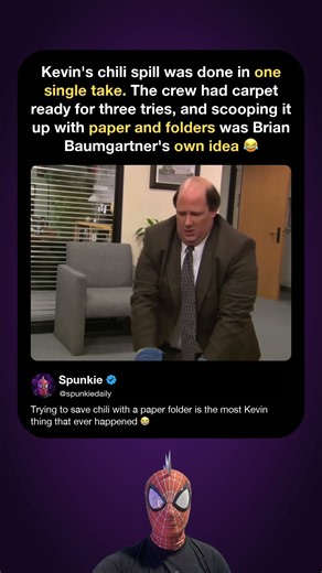 Brian Baumgartner Had Just One Shot at Dropping Kevin's Chili ｜ The Office (2009) 🍲
