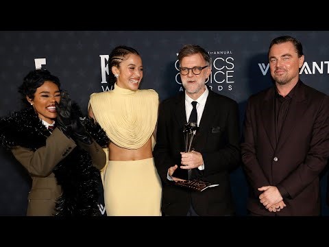 Leonardo DiCaprio Reacts to Teyana Taylor Calling Him “Pops” | Critics Choice Awards 2026