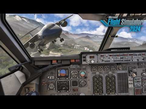 Real 737 Pilot Takes the RJ100 into Colombia’s most EXTREME airports in MSFS 2024