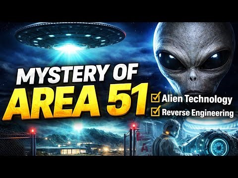 Mystery of Area 51 😱 | Alien Technology & Reverse Engineering Truth ??