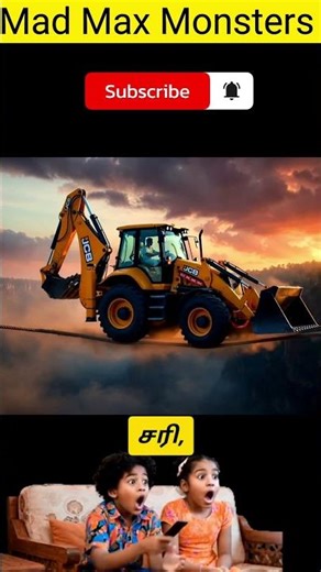 JCB Runs on a Rope 😱🚜 Falls Into Valley | Real or AI? #ai #jcb