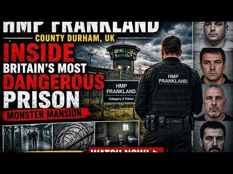 UK County Durham HMP Frankland Inside Britain’s Most Dangerous Prison | Monster Mansion True Crime