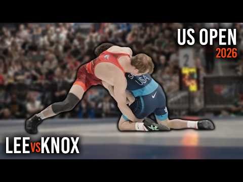 How Spencer Lee pinned Anthony Knox | US Open 2026