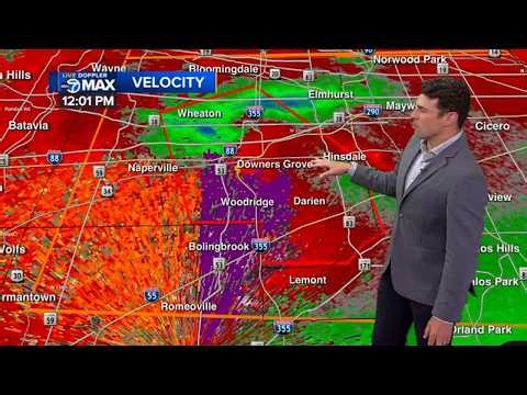 LIVE Radar, weather updates: Tornado Warning issued for DuPage County