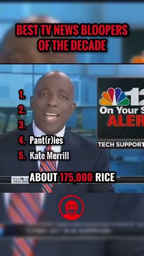 Ranking News Bloopers That Broke The Internet #trending #funny #shorts #fyp #comedy