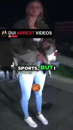 The Moment She Fails Her Sobriety Test