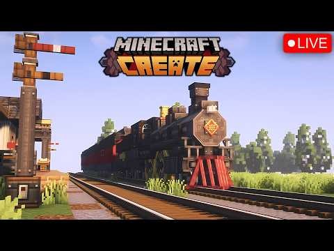 Live 🔴Minecaft Create Mod - Modded Minecraft #2