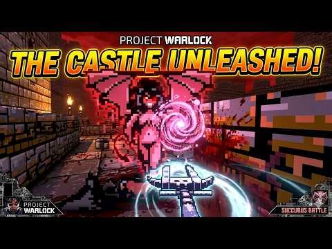 Project Warlock: Surviving THE CASTLE! | Crossbow vs Succubus (Gameplay)