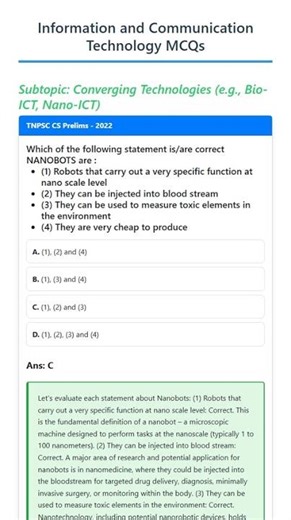 Converging Technologies e.g., Bio-ICT, Nano-ICT