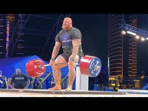 Hathor Bjornsson Official 515 kg World Record Deadlift Attempt